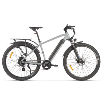 Электровелосипед Eltreco Ultra Max Серебристый-матовый