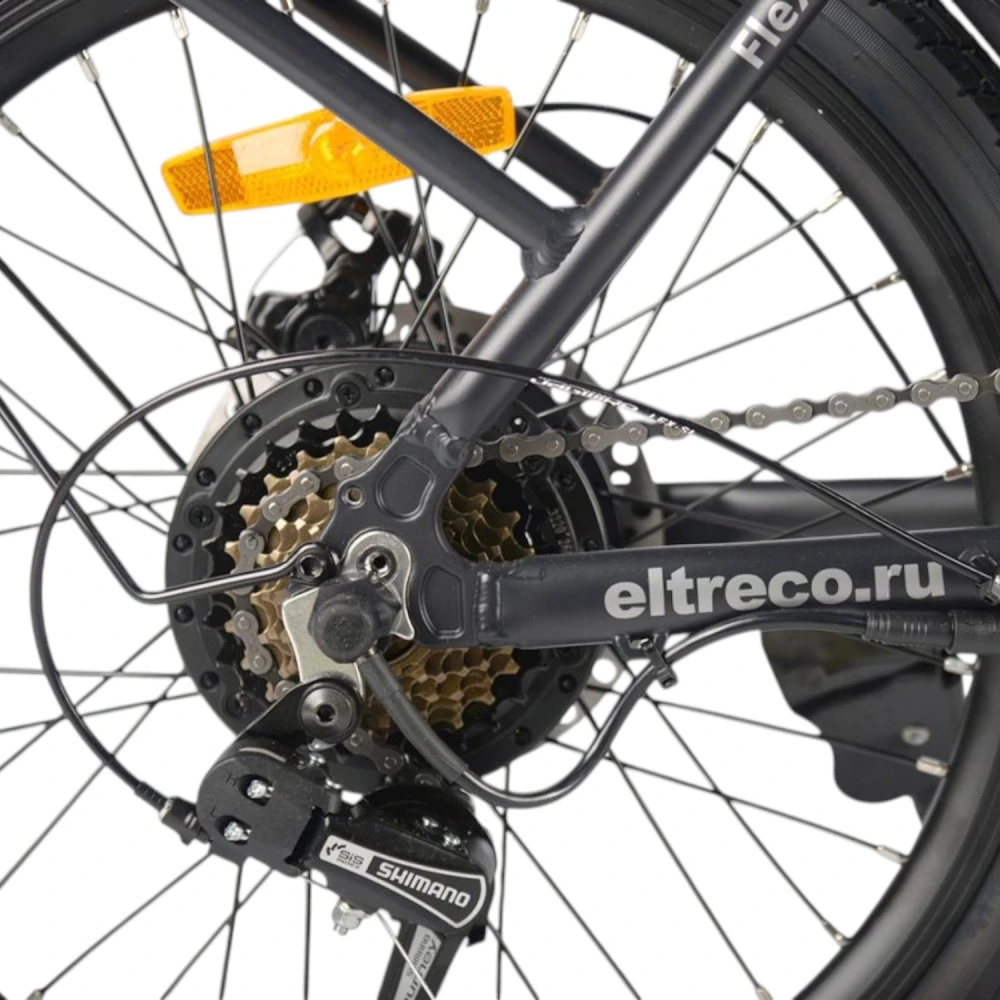 Электровелосипед Eltreco Flex Синий-матовый 9