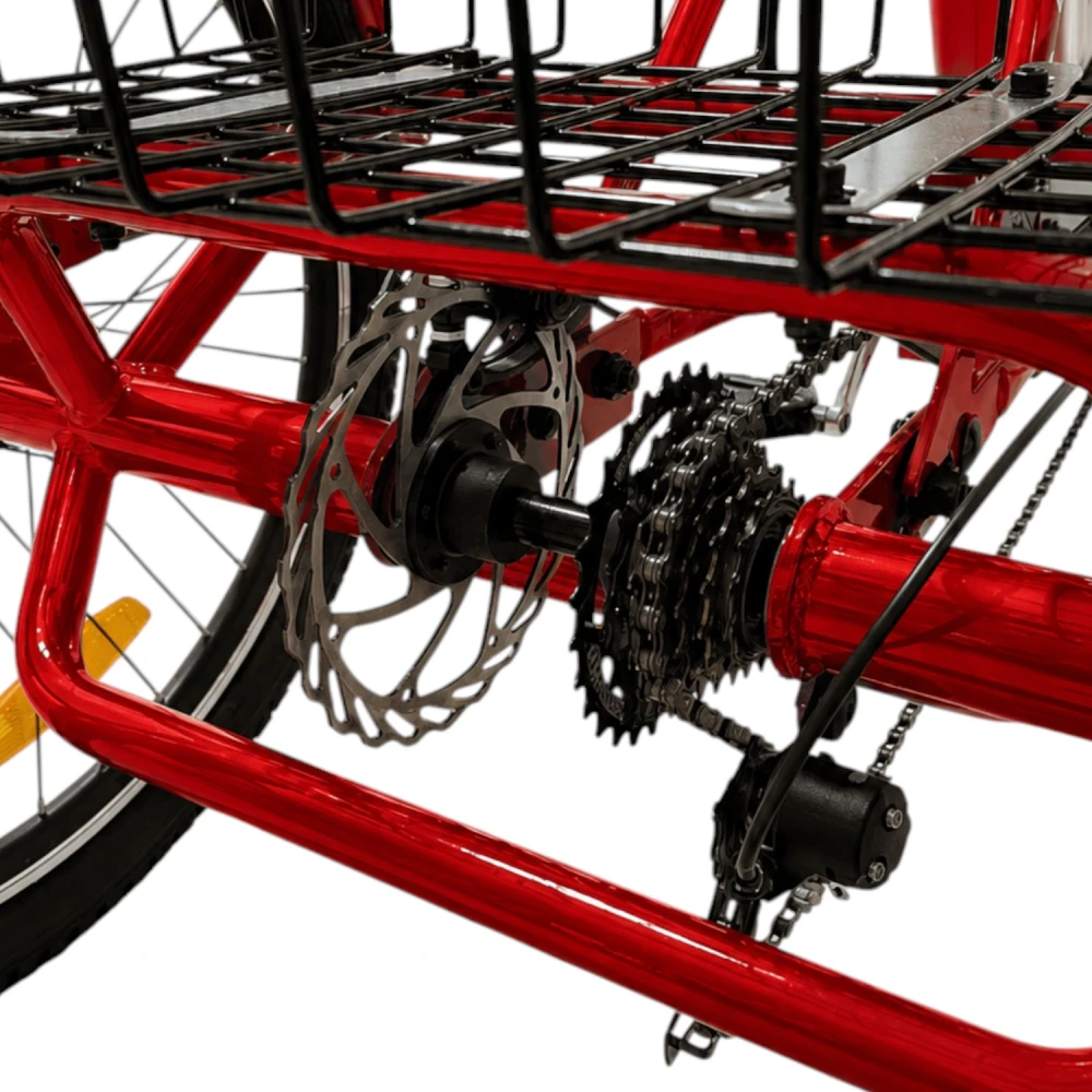 Электровелосипед IZH-BIKE FARMER 250W 36V10Ah Li-ion Красный 21