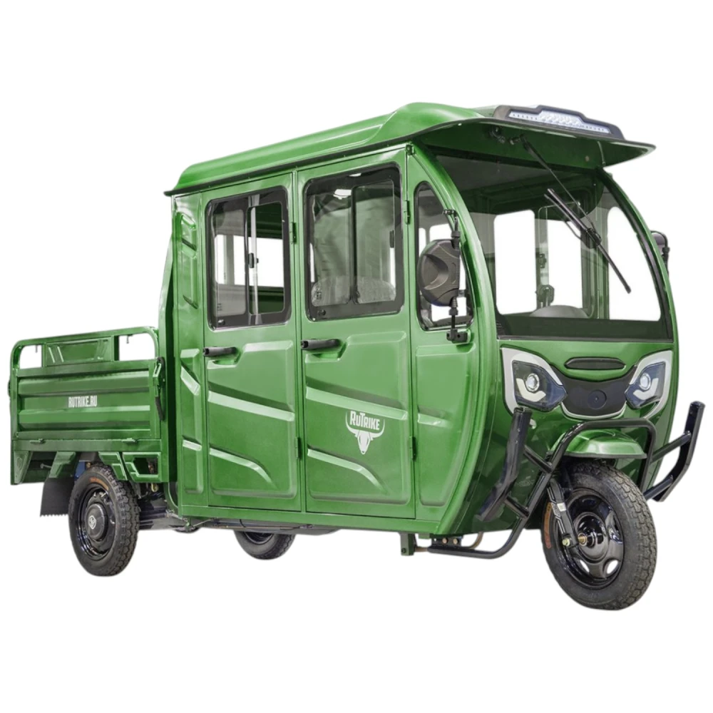 Грузовой электротрицикл Rutrike Рейс 1300 60V1200W Зелёный