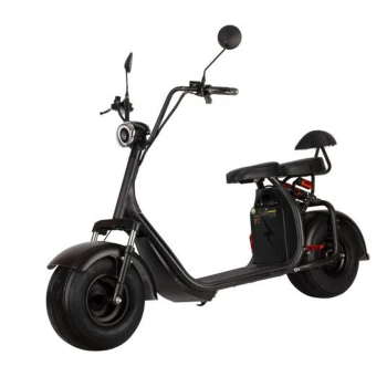 Электроскутер Citycoco GT X7 PRO Черный матовый (2000W) Off Road